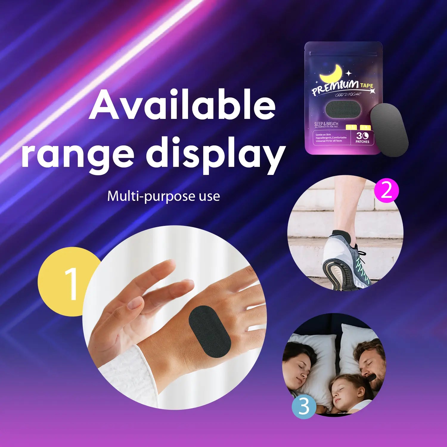 AtmenWald Mouth Strip - Mundpflaster für den Schlaf