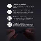 AtmenWald® Premium Nasal Strips – Extra Starke Nasenpflaster gegen Schnarchen & für Sport