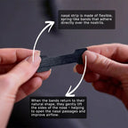 AtmenWald® Premium Nasal Strips – Extra Starke Nasenpflaster gegen Schnarchen & für Sport