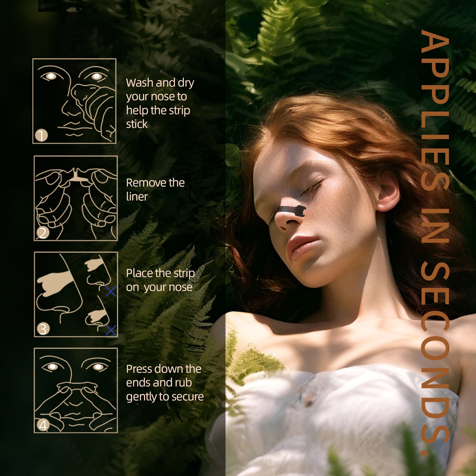 AtmenWald Nose Strips - Breathe better. Become better.